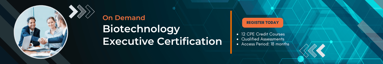 Biotechnology Executive Certification
